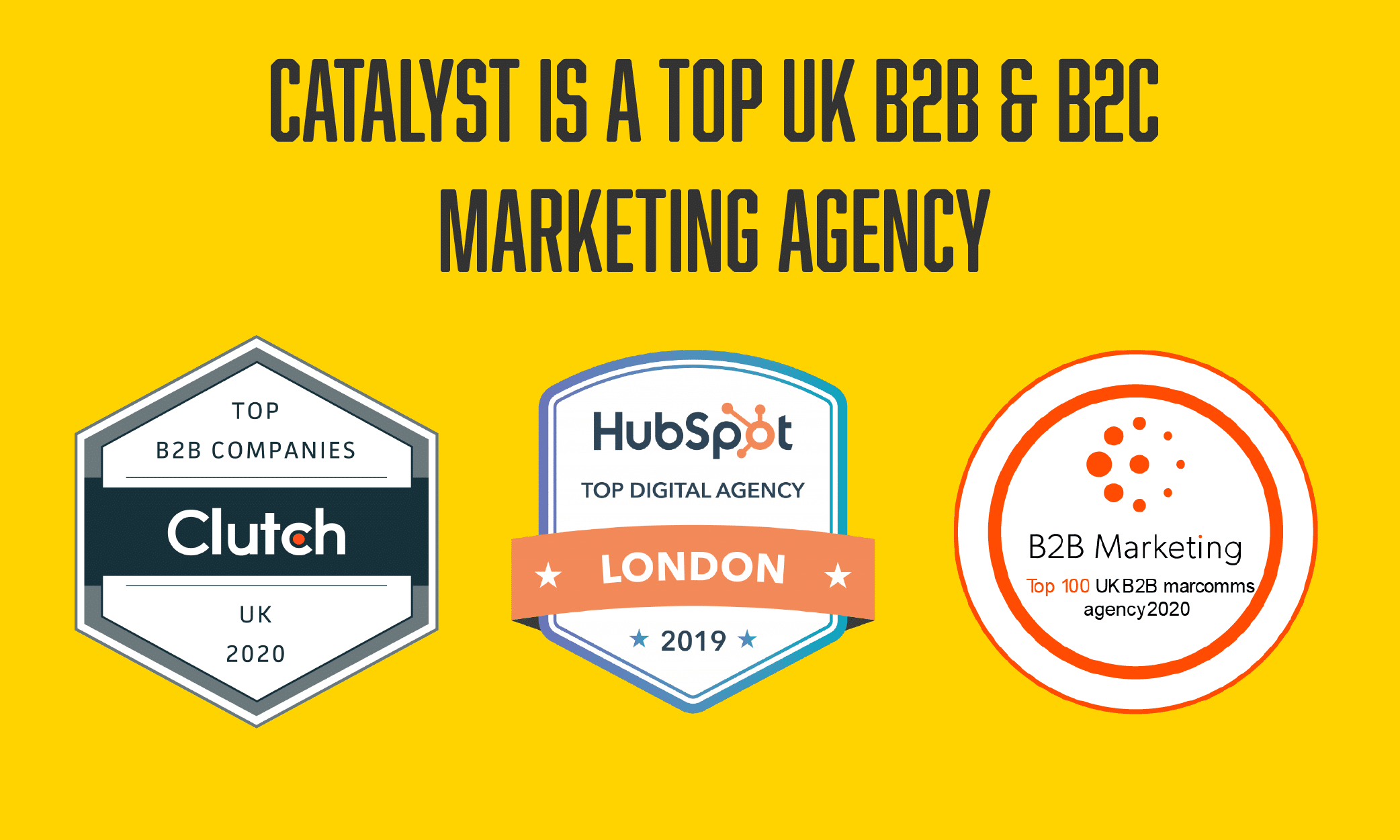 Catalyst Is a Top UK B2B & B2C Marketing Agency