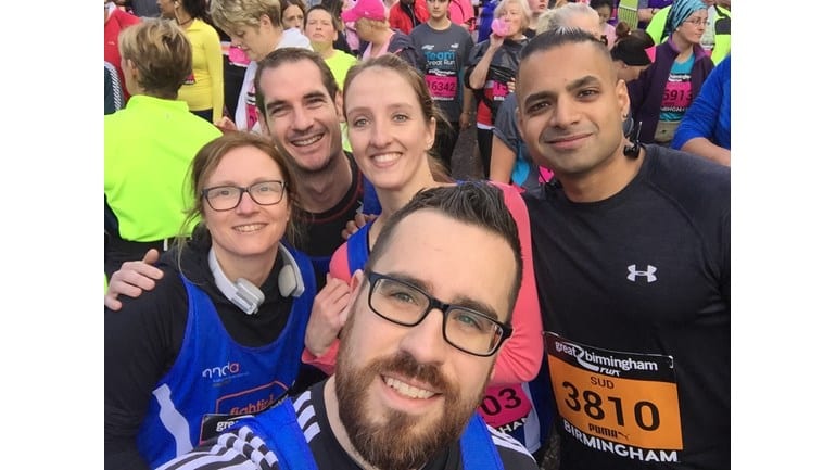 Team Catalyst take on the Great Birmingham Run