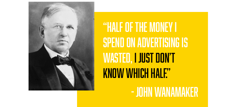 John Wanamaker Marketing Strategy Quote