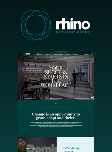 Website design - Rhino