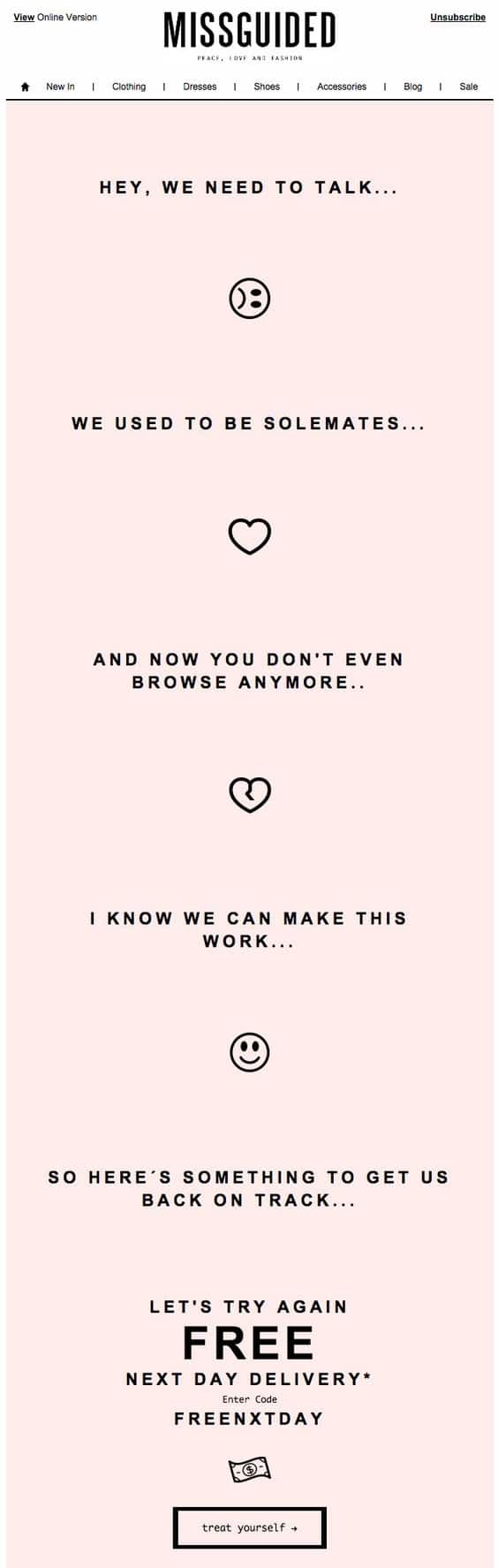 missguided-email-campaign