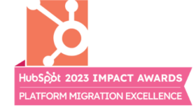 hubspot impact award platform migration excellence 2023