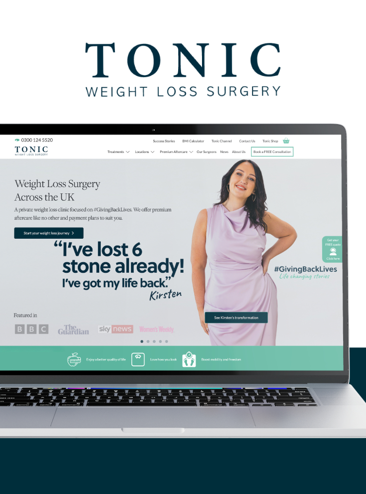 Catalyst web agency -tonic web design