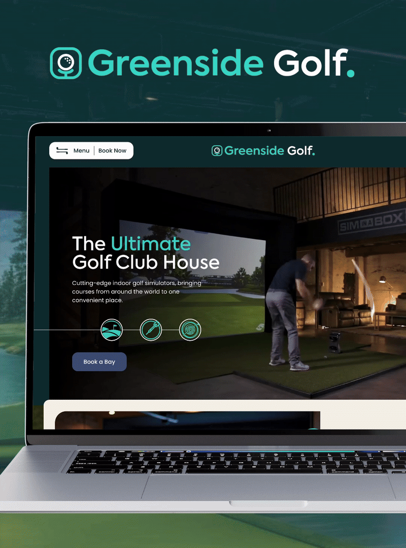 Catalyst web agency - gs golf web design