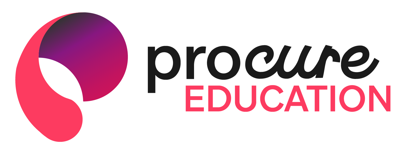 Procure Education Logo, Brand by Catalyst Branding Agency