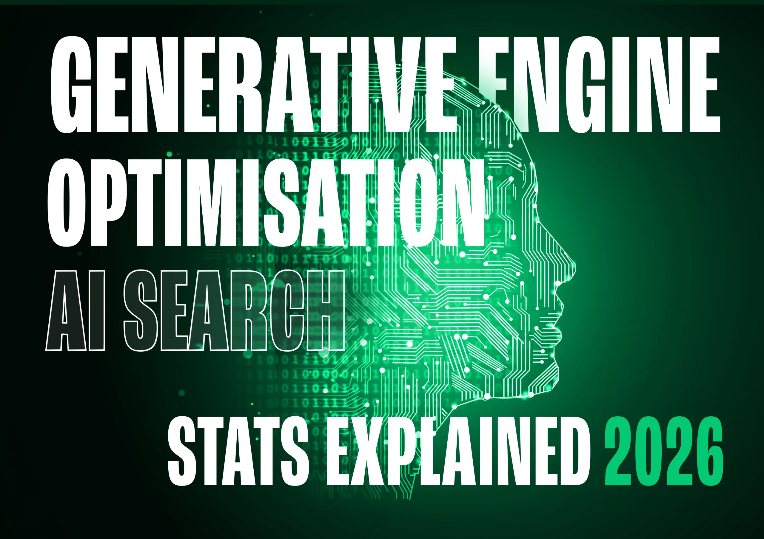 Generative Engine Optimisation/AI Search Stats Explained 2026