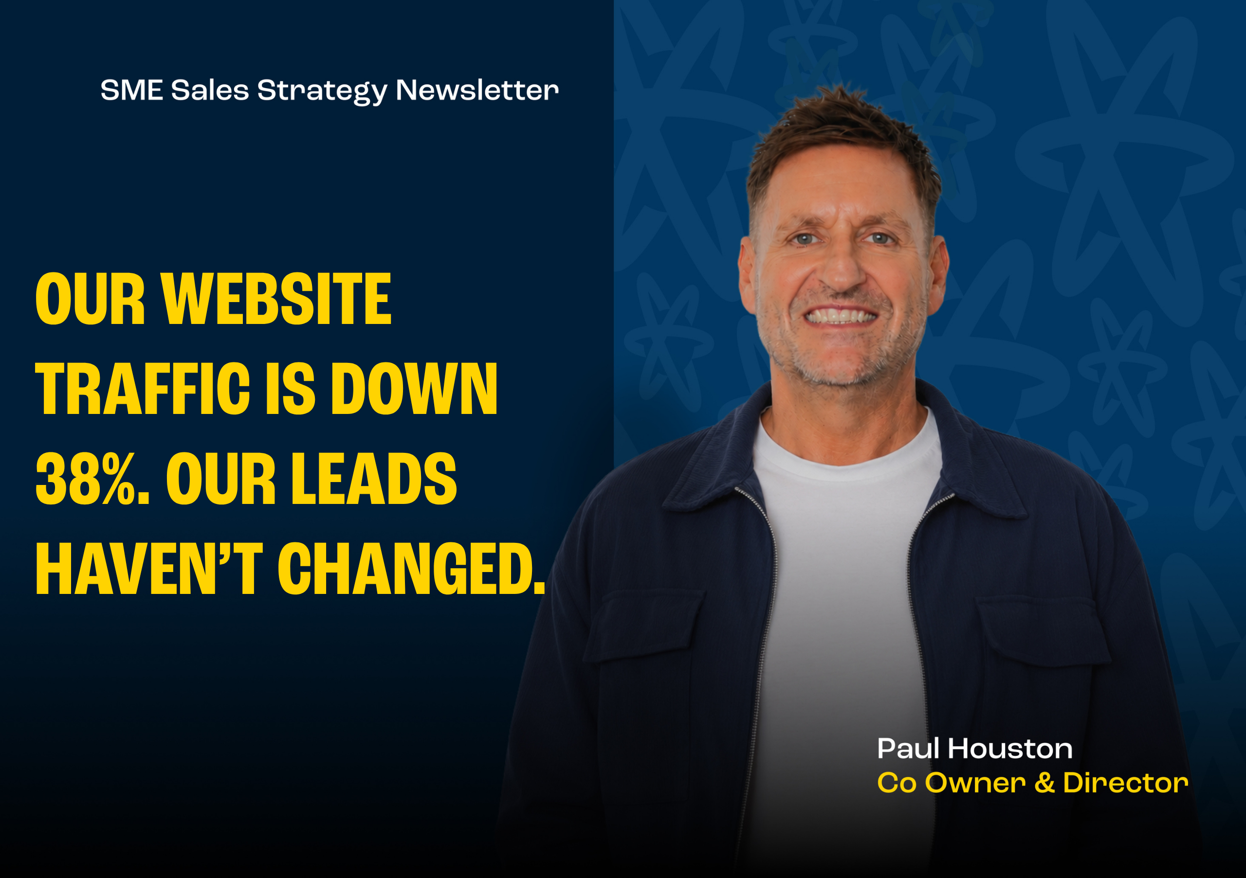 Our Website Traffic is Down 38%. Our leads Haven’t Changed.